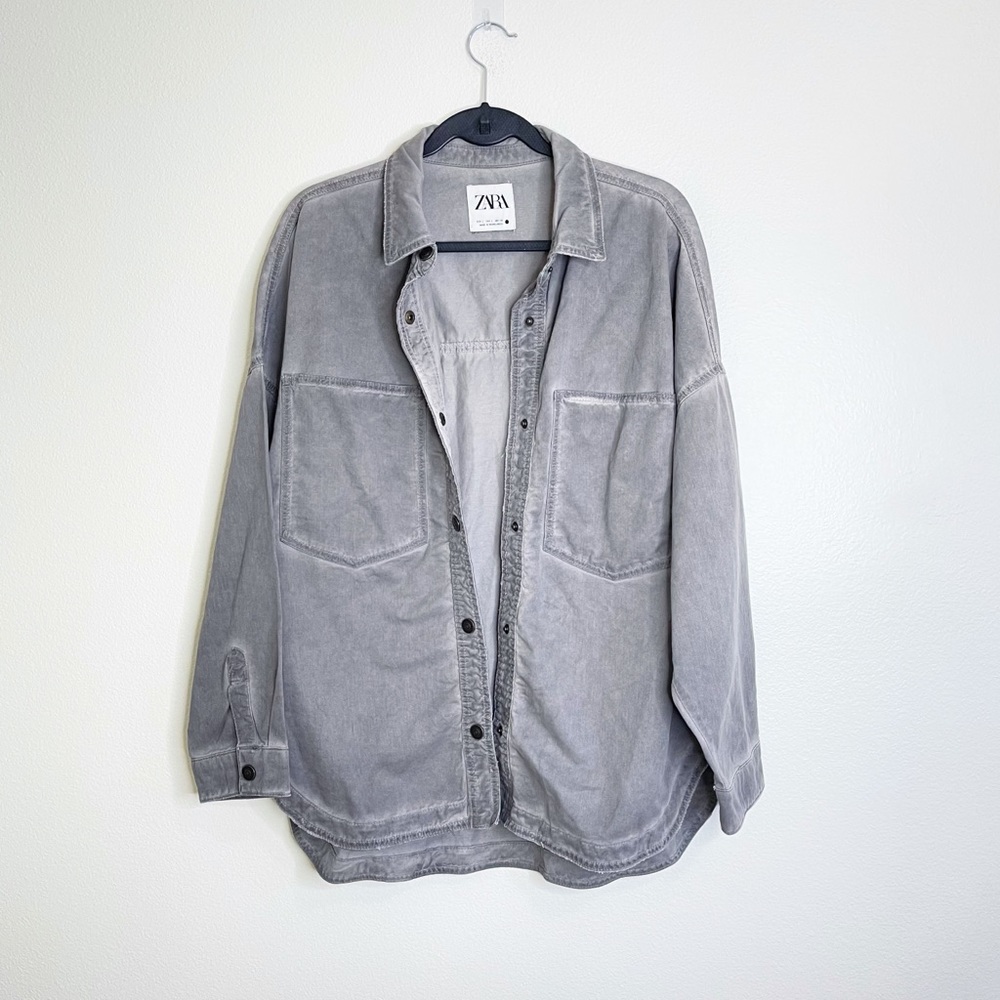 Zara oversized button down over shirt